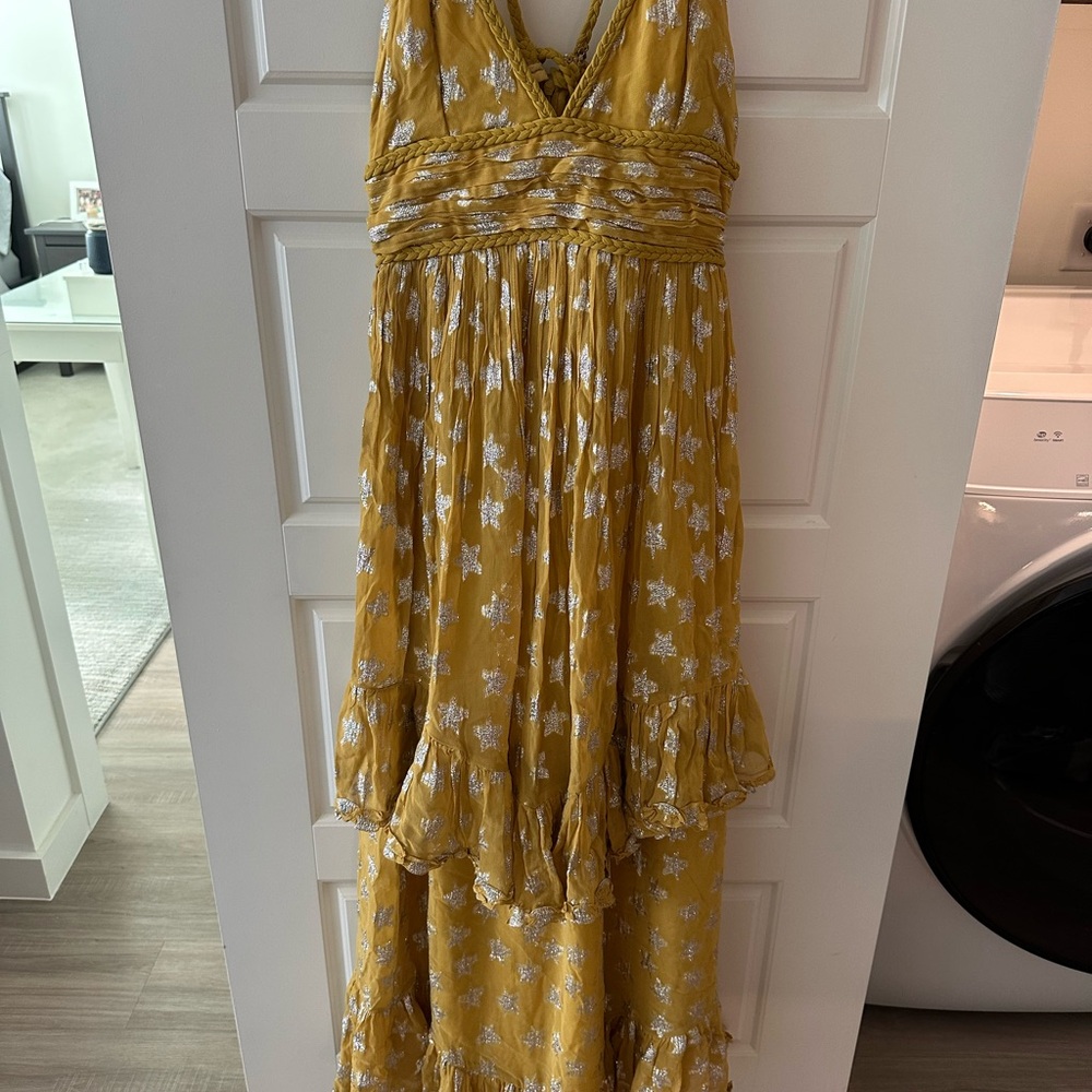 ROCOCO SAND, Size M - VEGA DRESS IN YELLOW - Picture 7 of 14